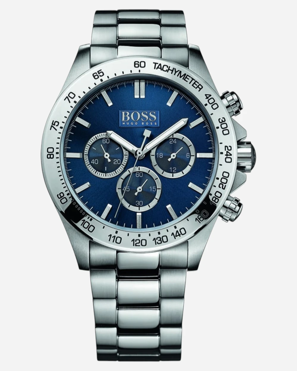 Hugo Boss Ikon Blå/Stål 44 mm 1512963 Hugo Boss Ikon Blå/Stål 44 mm 1512963