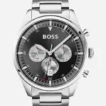 Hugo Boss Pioneer Svart/Stål 44 mm 1513712