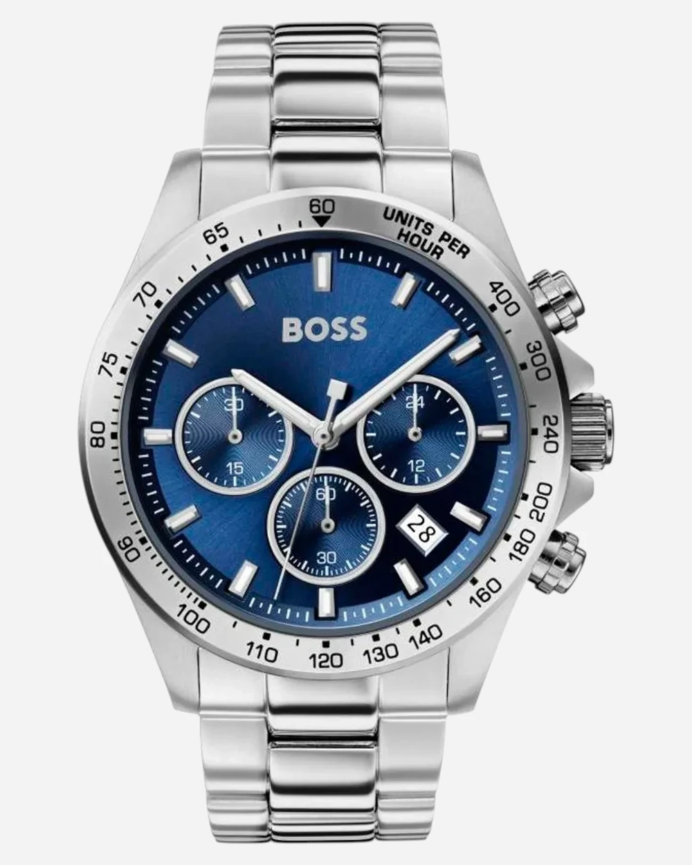 Hugo Boss Hero Sport Chronograph Quartz Blå/Silver 45 mm 1513755 Hugo Boss Hero Sport Chronograph Quartz Blå/Silver 45 mm 1513755