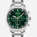 Hugo Boss Pioneer Grön/Stål 44 mm 1513868