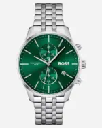 Hugo Boss Associate Grön/Stål 42 mm 1513975