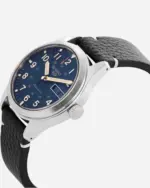 Seiko 5 Sports Automatisk Blå/Läder 39.4 mm SRPG39K1