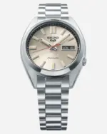Seiko 5 Automatisk Beige/Stål 37.4 mm SRPK91K1