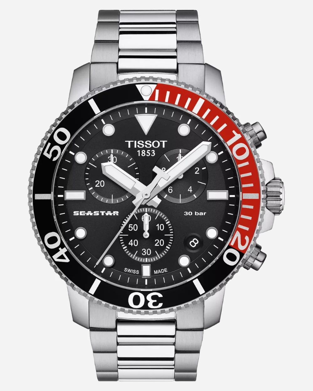 Tissot Seastar 1000 Svart/Stål 45.5 mm T1204171105101 Tissot Seastar 1000 Svart/Stål 45.5 mm T1204171105101