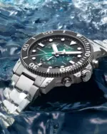 Tissot Seastar 1000 Grön/Stål 45.5 mm T1204171109101
