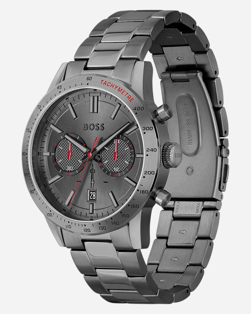 1513924-1 Hugo Boss Allure Grå/Stål 44 mm - Bild 2