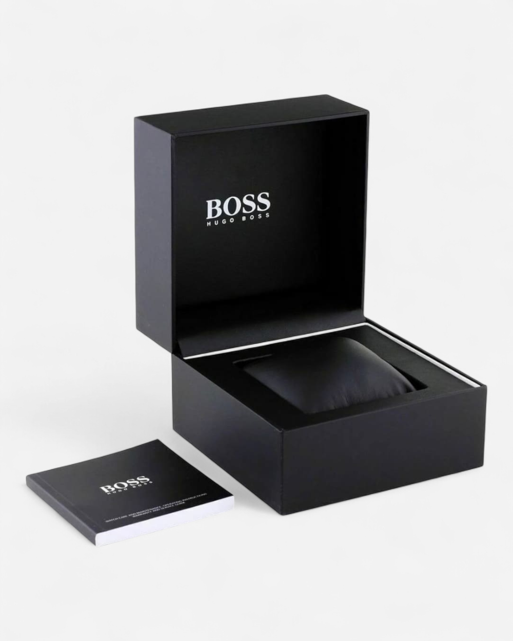 BOSS-BOX Hugo Boss Admiral Svart/Gulguldtonat stål 46 mm - Bild 5