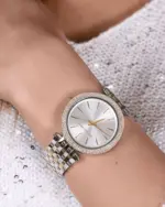 Michael Kors Darci Silver/Guld Stål 39 mm MK3215