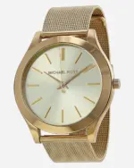 Michael Kors Slim Runway Guldtonat Stål 42 mm MK3282