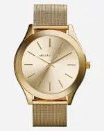 Michael Kors Slim Runway Guldtonat Stål 42 mm MK3282