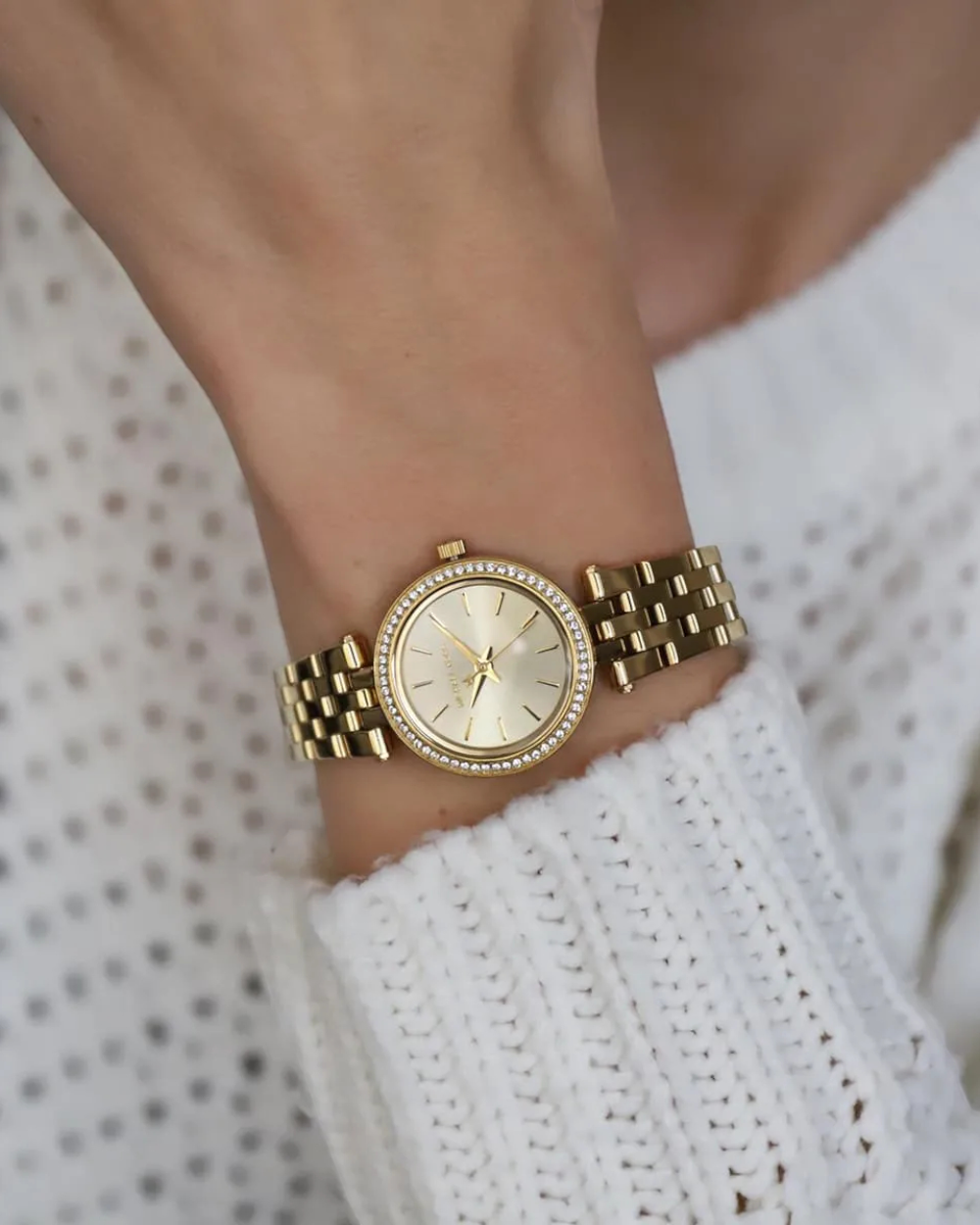 MK3295-4 Michael Kors Mini Darci Guld/Stål 26 mm - Bild 5