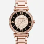 Michael Kors Catlin Svart/Roséguld 38 mm MK3339