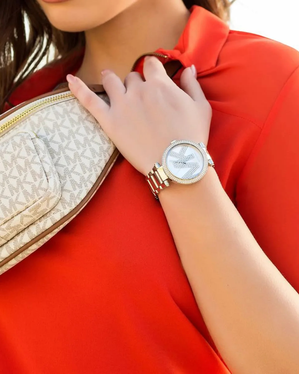 MK6658-5 Michael Kors Parker Silver/Stål 48 mm - Bild 5