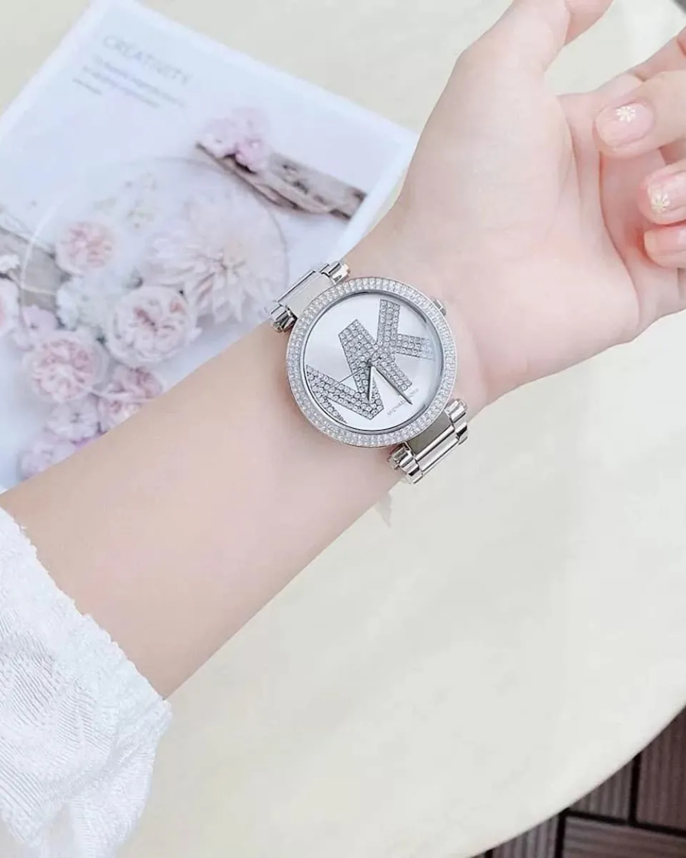 MK6658-6 Michael Kors Parker Silver/Stål 48 mm - Bild 6