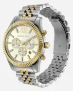 Michael Kors Lexington Silver/Guld Stål 44 mm - Bild 2