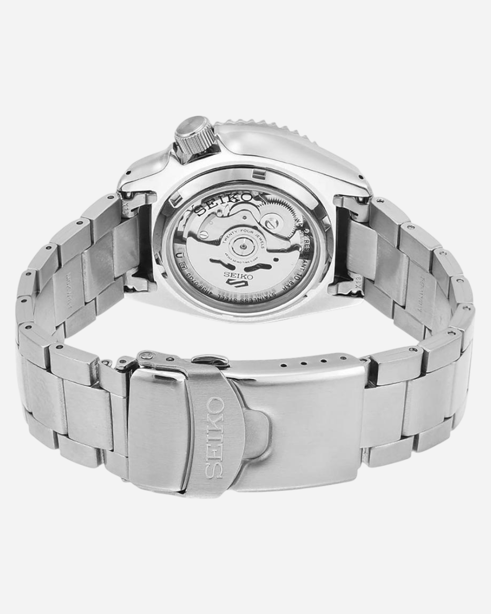 SEIKO 5 Sports Automatisk Svart/Stål 43 mm SRPD57K1 SEIKO 5 Sports Automatisk Svart/Stål 43 mm SRPD57K1