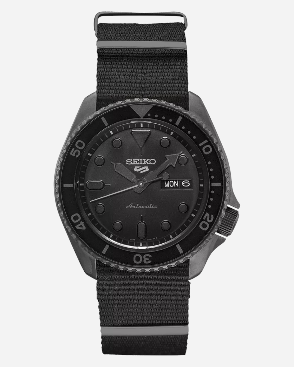 SEIKO 5 Sports Automatisk Svart/Textil 42.5 mm SRPD79K1 SEIKO 5 Sports Automatisk Svart/Textil 42.5 mm SRPD79K1