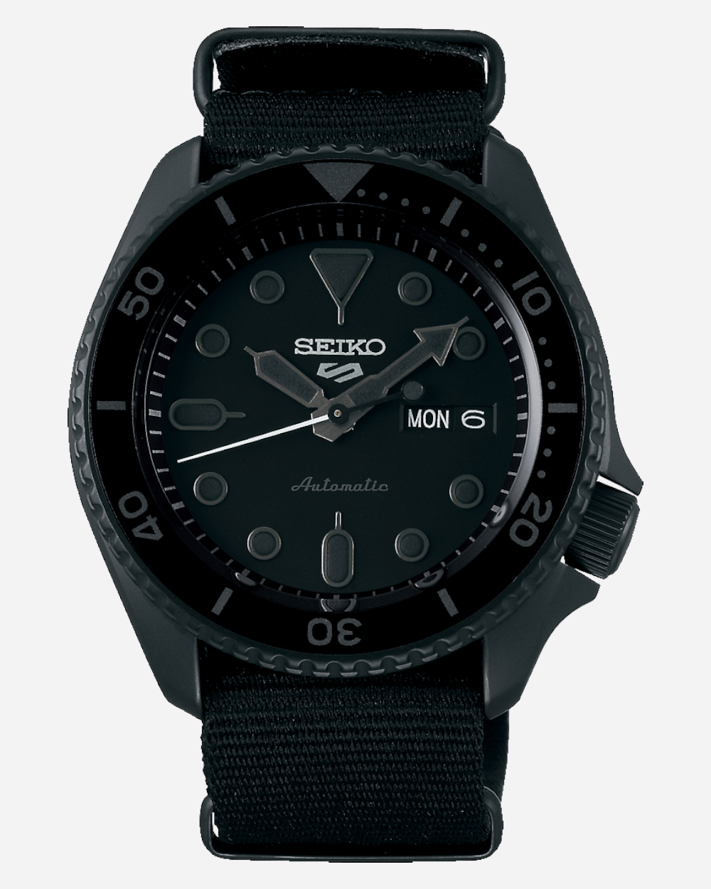 SEIKO 5 Sports Automatisk Svart/Textil 42.5 mm SRPD79K1 SEIKO 5 Sports Automatisk Svart/Textil 42.5 mm SRPD79K1