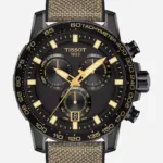 Tissot Supersport Svart/Gummi 46 mm T1256173705101