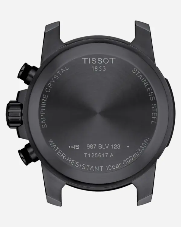 Tissot Supersport Svart/Gummi 46 mm T1256173705101