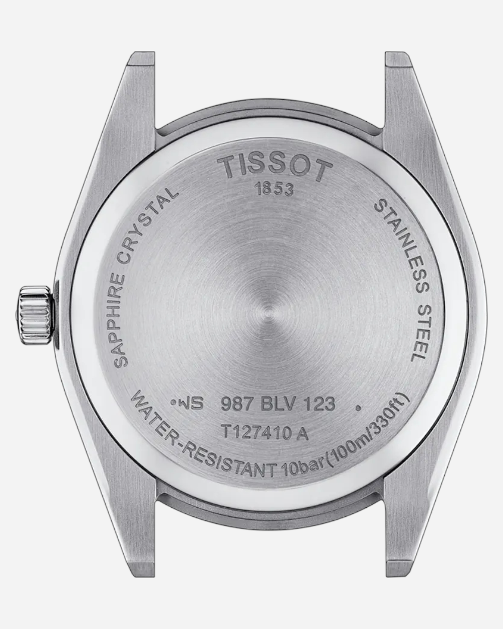 T1274101104100-2 Tissot T-Classic Blå/Stål 40 mm - Bild 2