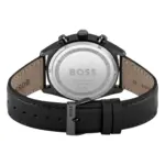 Hugo Boss Champion Herrklocka Svart/Läder 44 mm 1513880 | Urme