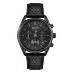 Hugo Boss Champion Herrklocka Svart/Läder 44 mm 1513880 | Urme