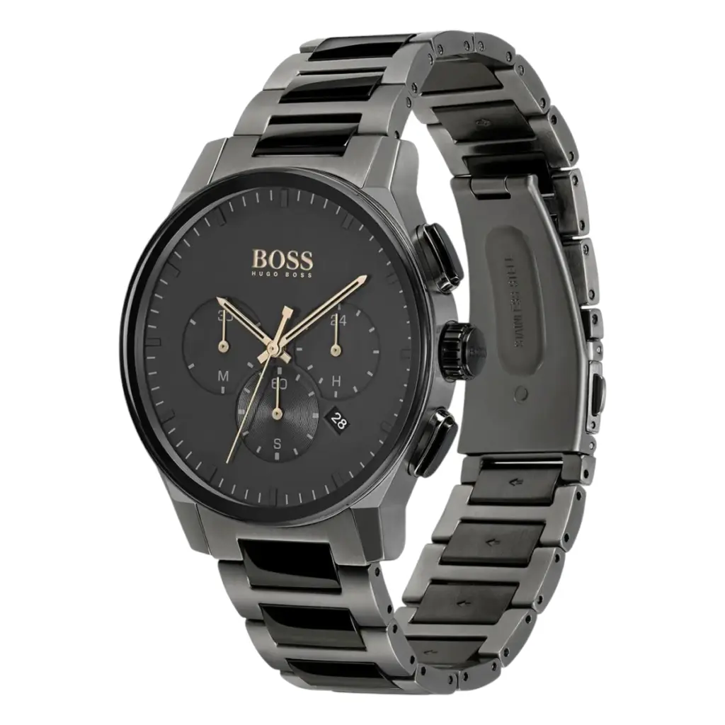 Hugo Boss Peak Herrklocka Grå/Stål 43 mm 1513814