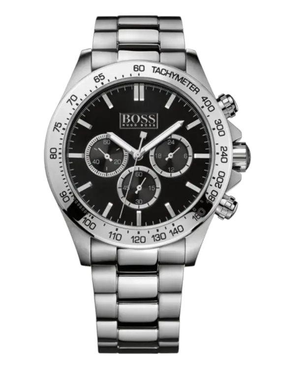 Hugo Boss Ikon Herrklocka Svart/Stål 44 mm 1512965