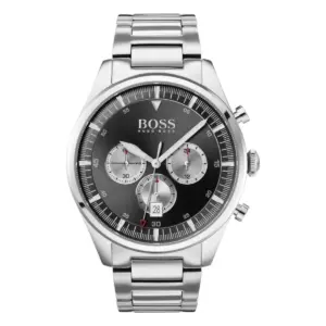 Hugo Boss Pioneer Herrklocka Svart/Stål 44 mm 1513712 | Urme