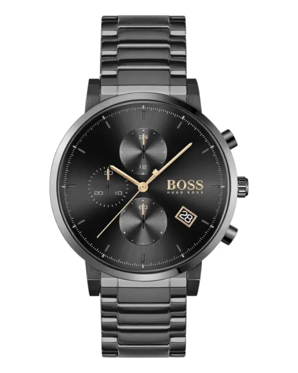 Hugo Boss Integrity Herrklocka Svart/Stål 43 mm 1513780