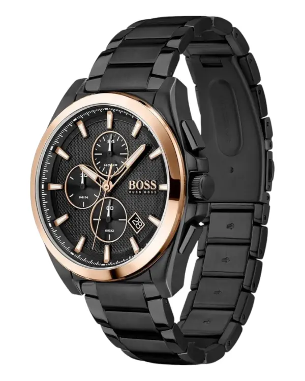 Hugo Boss Grandmaster Herrklocka Svart/Stål 46 mm 1513885