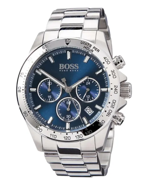 Hugo Boss Hero Sport Herrklocka Blå/Stål 45 mm 1513755