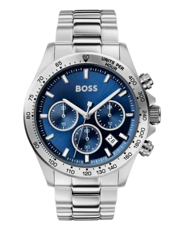 Hugo Boss Hero Sport Herrklocka Blå/Stål 45 mm 1513755