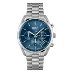 Hugo Boss Champion Herrklocka Blå/Stål 44 mm 1513818