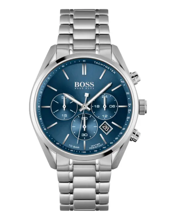 Hugo Boss Champion Herrklocka Blå/Stål 44 mm 1513818