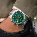 Hugo Boss Pioneer Herrklocka Grön/Stål 44 mm 1513868 | Urme