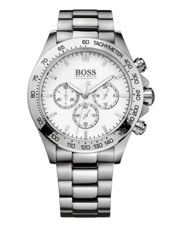 Hugo Boss Ikon Herrklocka Vit/Stål 44 mm 1512962