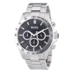 Hugo Boss Ikon Herrklocka Svart/Stål 44 mm 1512965