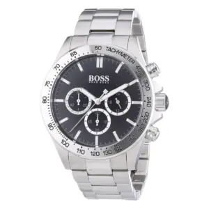 Hugo Boss Ikon Herrklocka Svart/Stål 44 mm 1512965 | Urme