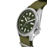 Seiko 5 Sports Automatisk Herrklocka Grön/Textil 40 mm SRPE65K1