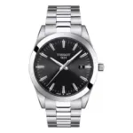 Tissot Gentleman Herrklocka Svart/Stål 40 mm T1274101105100