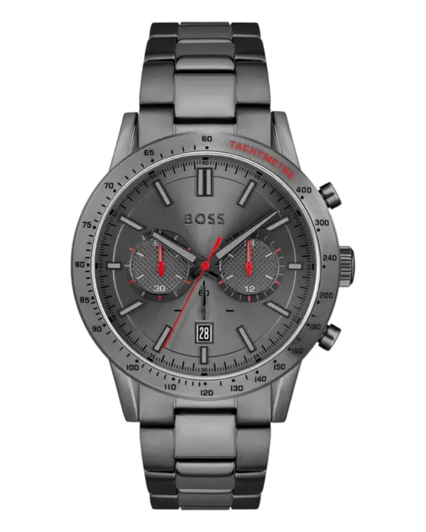 Hugo Boss Allure Herrklocka Grå/Stål 44 mm 1513924