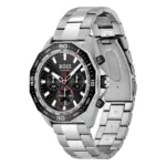 Hugo Boss Energy Herrklocka – Svart/Stål 44 mm 1513971