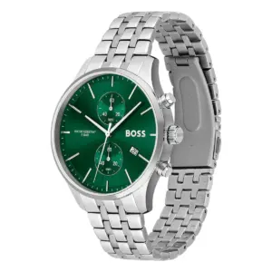 Hugo Boss Associate Herrklocka Grön/Stål 42 mm 1513975 | Urme