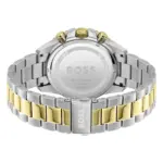 Hugo Boss Admiral Herrklocka Svart/Gulguldtonat stål 46 mm 1513908