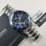 Hugo Boss Admiral Herrklocka Blå/Stål 46 mm 1513907