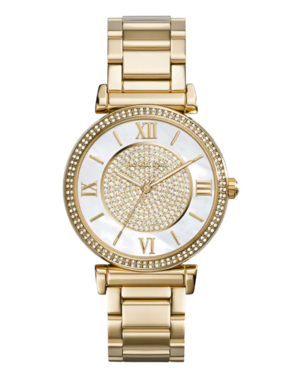 Michael Kors Catlin Damklocka Guld/Stål 38 mm MK3332 | Urme