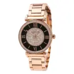 Michael Kors Catlin Damklocka Svart/Roséguld Stål 38 mm - Bild 3