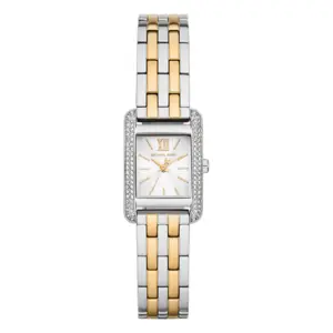 Michael Kors Mini Monroe Pavé Damklocka Roséguld/Silver Stål 20 mm MKO1035